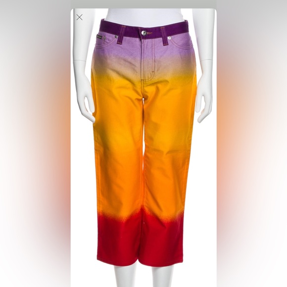 Final price. Brand new authentic D&G mid-rise wide leg jeans - Picture 1 of 3